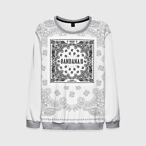 Мужской свитшот Бандана 2 Кизару Тейп / 3D-Меланж – фото 1