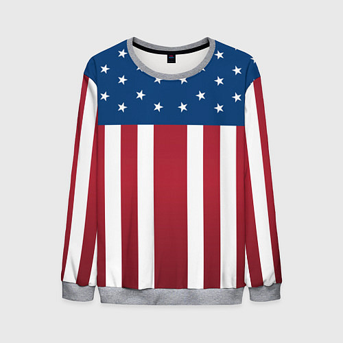 Мужской свитшот Как у Кит Флинта Продиджи / 3D-Меланж – фото 1