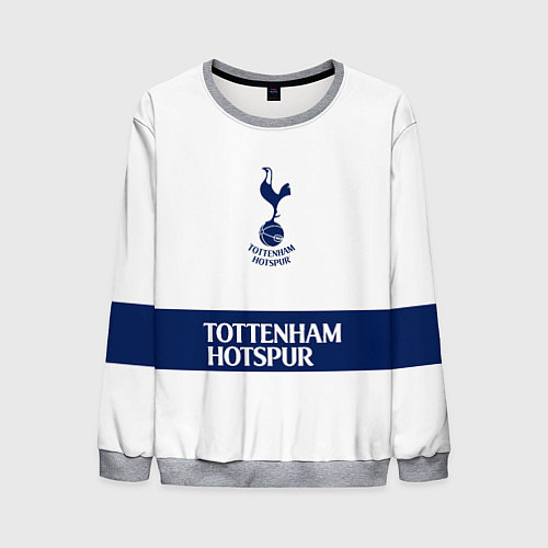 Мужской свитшот Tottenham Тоттенхэм / 3D-Меланж – фото 1