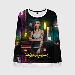 Мужской свитшот Judy cyberpunk2077