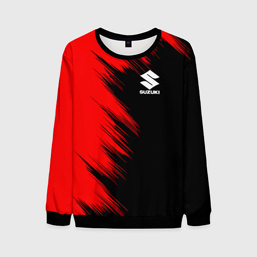 Мужской свитшот SUZUKI sport / 3D-Черный – фото 1