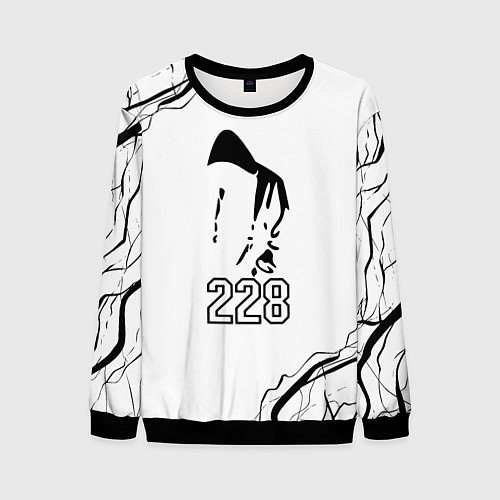 Мужской свитшот 228 rap / 3D-Черный – фото 1