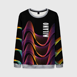Свитшот мужской Fashion pattern Neon Milano, цвет: 3D-меланж