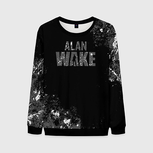 Мужской свитшот Alan wake алан уэйк / 3D-Черный – фото 1