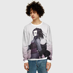 Свитшот мужской Рил Мэйер, цвет: 3D-белый — фото 2