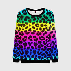 Мужской свитшот Leopard Pattern Neon