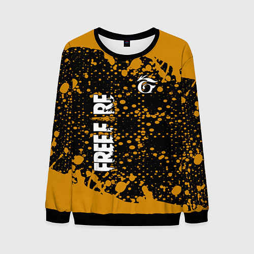 Мужской свитшот GARENA FREE FIRE ФРИ ФАЕР / 3D-Черный – фото 1