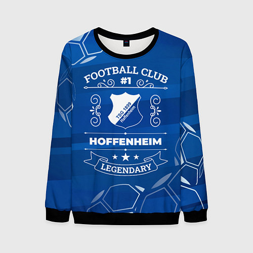 Мужской свитшот Hoffenheim Football Club / 3D-Черный – фото 1