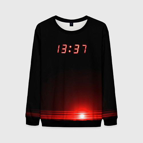 Мужской свитшот 1337 Elite / 3D-Черный – фото 1