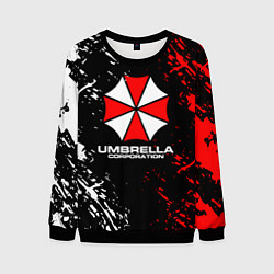 Свитшот мужской Umbrella Corporation Resident Evil, цвет: 3D-черный