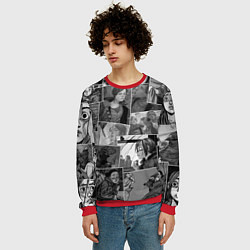 Свитшот мужской The last of us comix, цвет: 3D-красный — фото 2