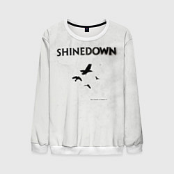 Свитшот мужской The Sound of Madness - Shinedown, цвет: 3D-белый