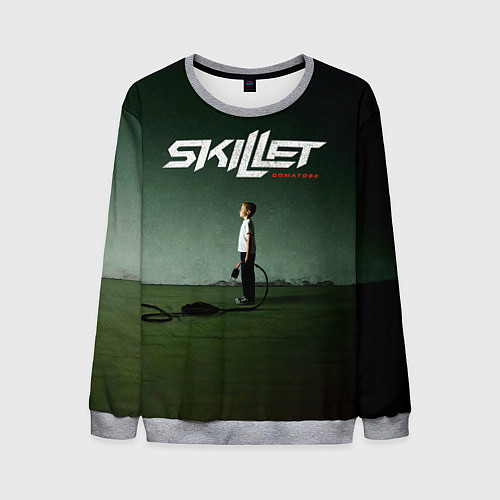 Мужской свитшот Comatose - Skillet / 3D-Меланж – фото 1