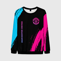 Мужской свитшот Manchester United Neon Gradient