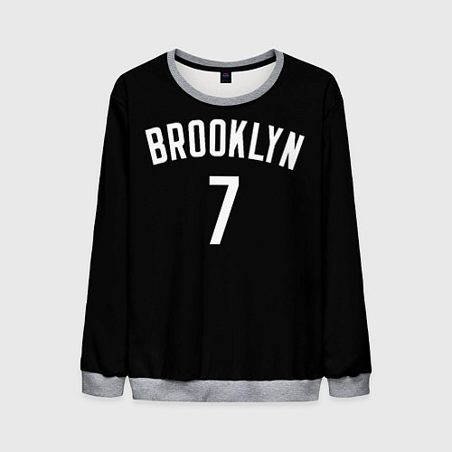 Мужской свитшот Кевин Дюрант Бруклин / 3D-Меланж – фото 1