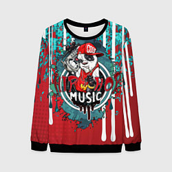 Мужской свитшот Hip hop - Music