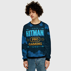 Свитшот мужской Игра Hitman: PRO Gaming, цвет: 3D-черный — фото 2