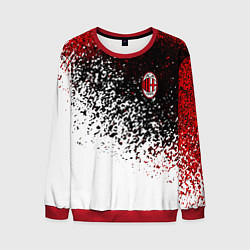 Свитшот мужской Ac milan краска, цвет: 3D-красный