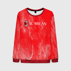 Свитшот мужской Ac milan абстракция, цвет: 3D-красный