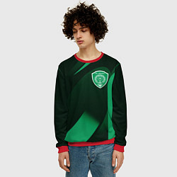 Свитшот мужской Футбольный клуб АХМАТ ЧЕЧНЯ, цвет: 3D-красный — фото 2