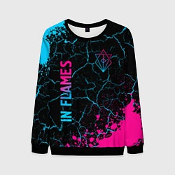 Мужской свитшот In Flames Neon Gradient