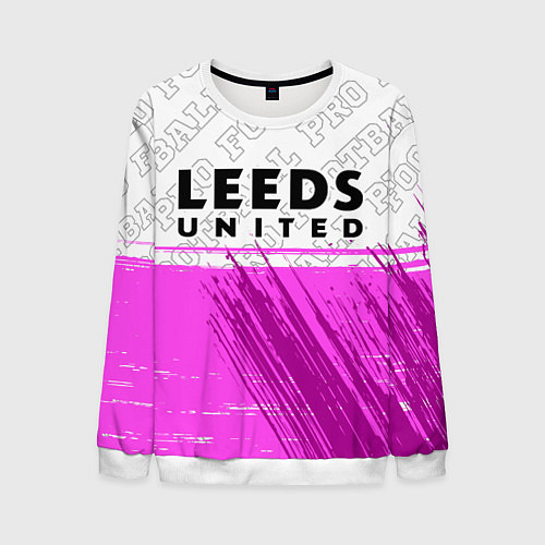 Мужской свитшот Leeds United Pro Football / 3D-Белый – фото 1