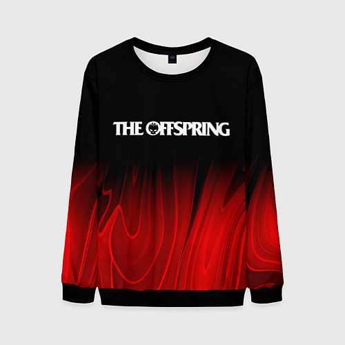 Мужской свитшот The Offspring Red Plasma / 3D-Черный – фото 1