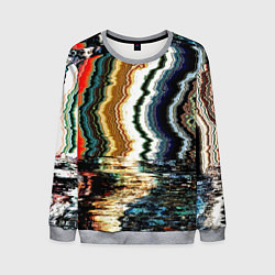 Мужской свитшот Glitch pattern - fashion trend