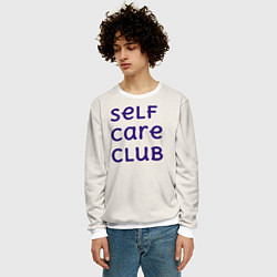 Свитшот мужской Self care club, цвет: 3D-белый — фото 2