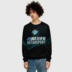 Свитшот мужской BMW Motosport theam, цвет: 3D-черный — фото 2