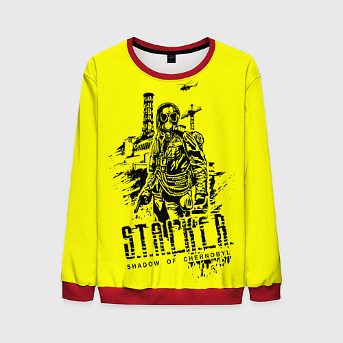 Мужской свитшот STALKER Тень Чернобыля Альтернатива / 3D-Красный – фото 1