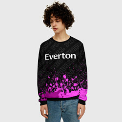 Свитшот мужской Everton pro football: символ сверху, цвет: 3D-черный — фото 2
