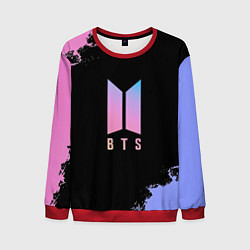 Свитшот мужской BTS Blue And Pink, цвет: 3D-красный