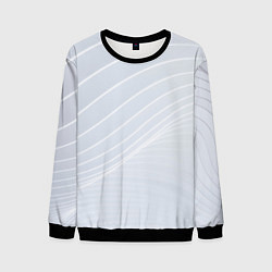 Мужской свитшот Серый фон и белые линии