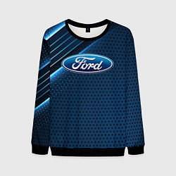 Свитшот мужской Ford Абстракция, цвет: 3D-черный