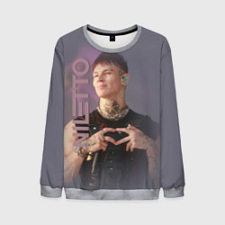 Свитшот мужской Niletto- моя любимка, цвет: 3D-меланж