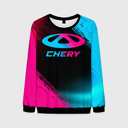 Мужской свитшот Chery - neon gradient