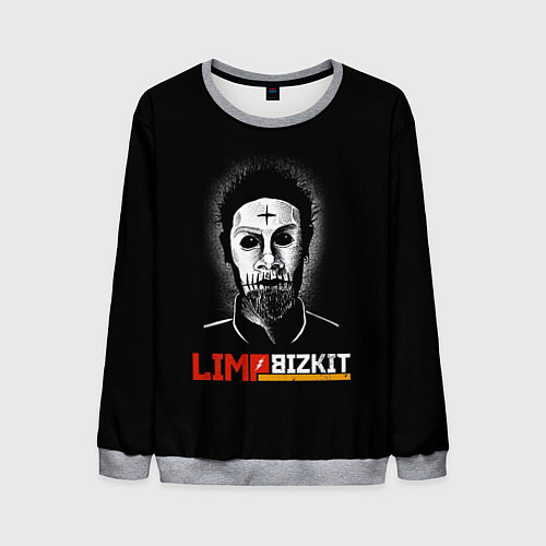 Мужской свитшот Limp bizkit Wes Borland / 3D-Меланж – фото 1