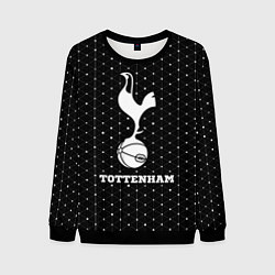Свитшот мужской Tottenham sport на темном фоне, цвет: 3D-черный