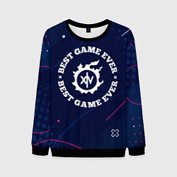Мужской свитшот Символ Final Fantasy и надпись best game ever