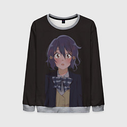 Свитшот мужской Удивлённая Ай - Зомбилэнд Сага Месть, цвет: 3D-меланж