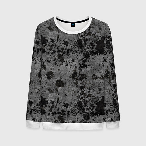 Мужской свитшот Камуфляж Metro / 3D-Белый – фото 1