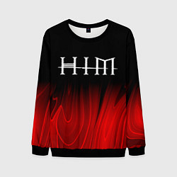 Мужской свитшот HIM red plasma