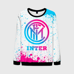 Мужской свитшот Inter neon gradient style