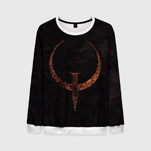 Мужской свитшот Quake 1 / 3D-Белый – фото 1