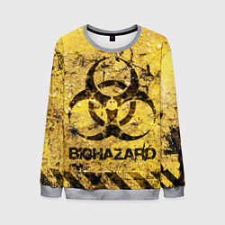 Свитшот мужской Danger biohazard, цвет: 3D-меланж