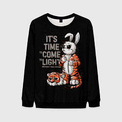 Свитшот мужской Ils time to come to light 2023, цвет: 3D-черный
