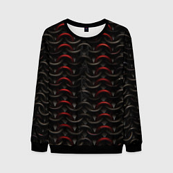 Свитшот мужской Кольчуга HARD, цвет: 3D-черный