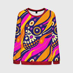 Мужской свитшот Абстрактный узор мексиканская чупакабра