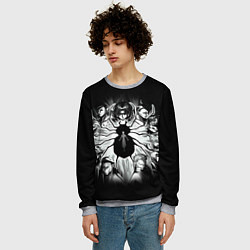 Свитшот мужской Аниме - Охотник х Охотник, цвет: 3D-меланж — фото 2